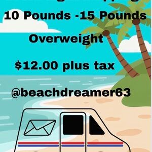 During show upgrade shipping label